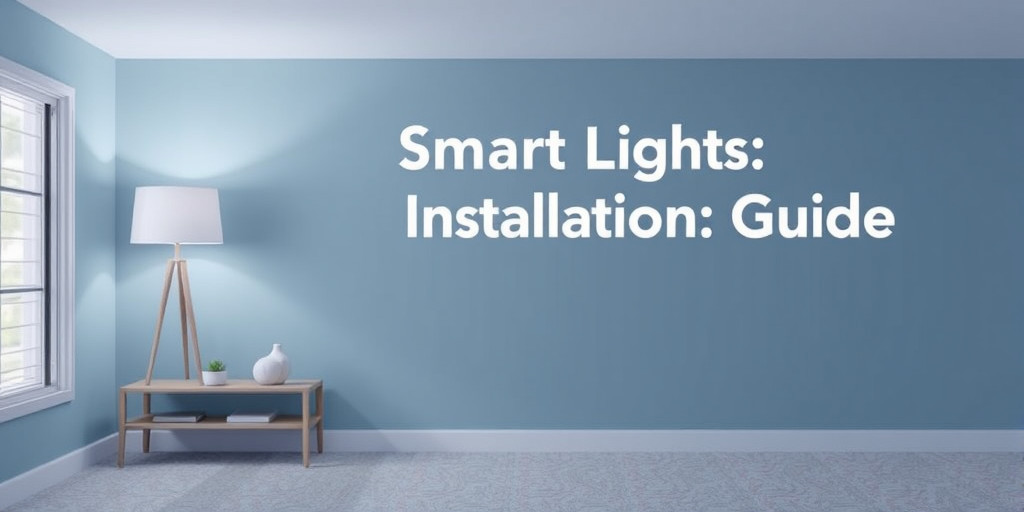 Hướng dẫn cài đặt hệ thống chiếu sáng thông minh tại nhà
