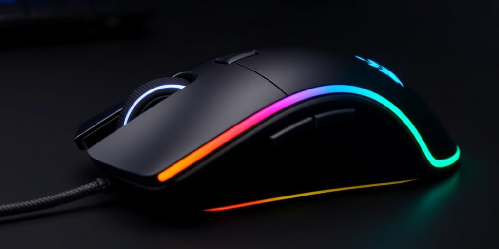 Corsair Sabre RGB Pro: Chuột gaming đa năng với cảm biến PixArt PMW3391, hệ thống đèn RGB và độ bền cao. Tùy chỉnh phong cách và nâng cao trải nghiệm chơi game.