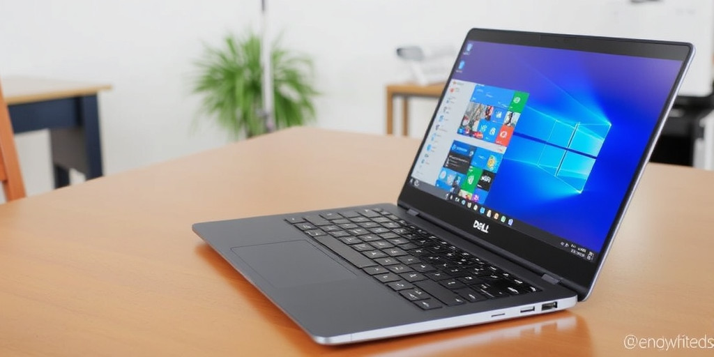 Dell XPS 13: Laptop cao cấp với thiết kế sang trọng, hiệu năng mạnh mẽ và pin lâu dài.