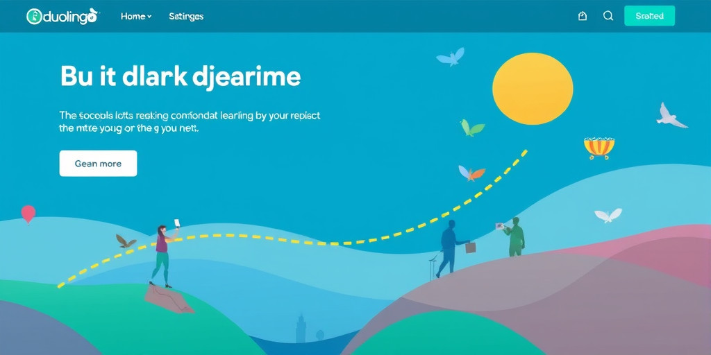 Duolingo: Giao diện thân thiện, bài học ngắn gọn, gamification giúp người học dễ dàng tiếp thu kiến thức tiếng Anh.