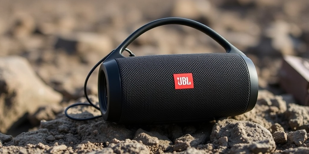 JBL Charge 5: Loa di động mạnh mẽ với pin 20 giờ, chống nước IP67, âm bass sống động và thiết kế năng động.