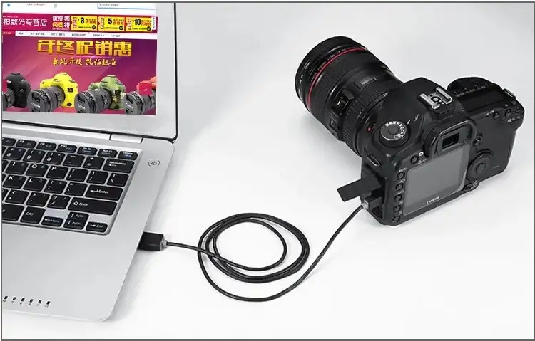 Kết nối máy ảnh sony với máy tính qua USB