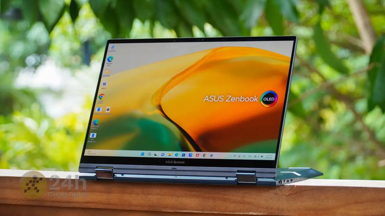 Laptop ASUS ZenBook Flip 14: Thiết kế đa năng, chuẩn sáng tạo di động
