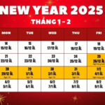 Lịch Nghỉ Tết 2025 Chính Thức: Đếm Ngược Để Xách Ba Lô Lên Và Đi