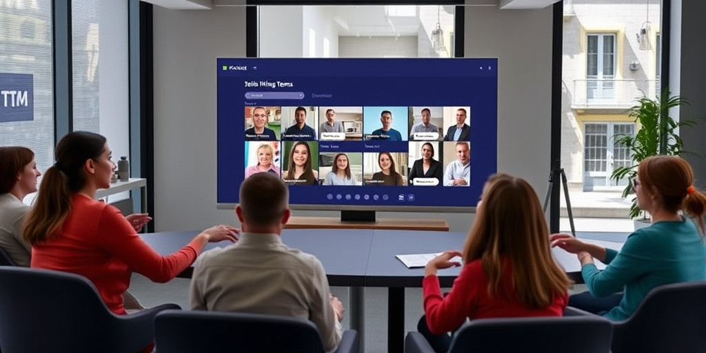Microsoft Teams: Nền tảng giao tiếp tích hợp với Office 365, cho phép trò chuyện, gọi video và làm việc nhóm hiệu quả trong môi trường đồng bộ.