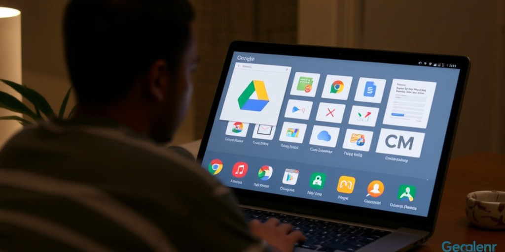 Nền tảng Google Drive giúp lưu trữ và chia sẻ tài liệu trực tuyến tiện ích và an toàn.