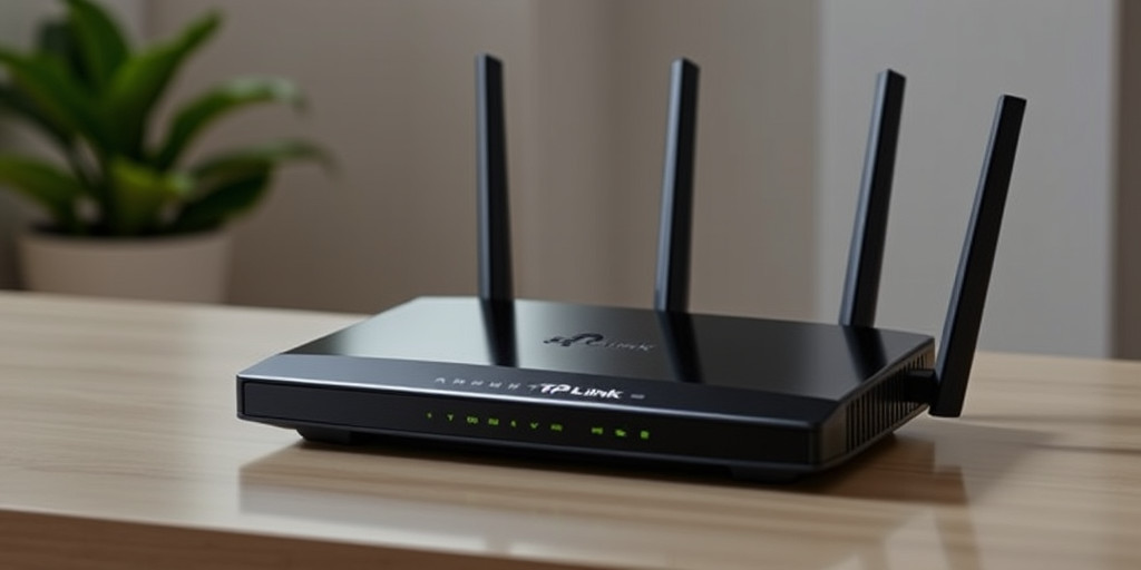 Router Wi-Fi TP-Link Archer AX11000 với tốc độ 10 Gbps và công nghệ MU-MIMO, tối ưu cho game thủ với tính năng QoS thông minh.