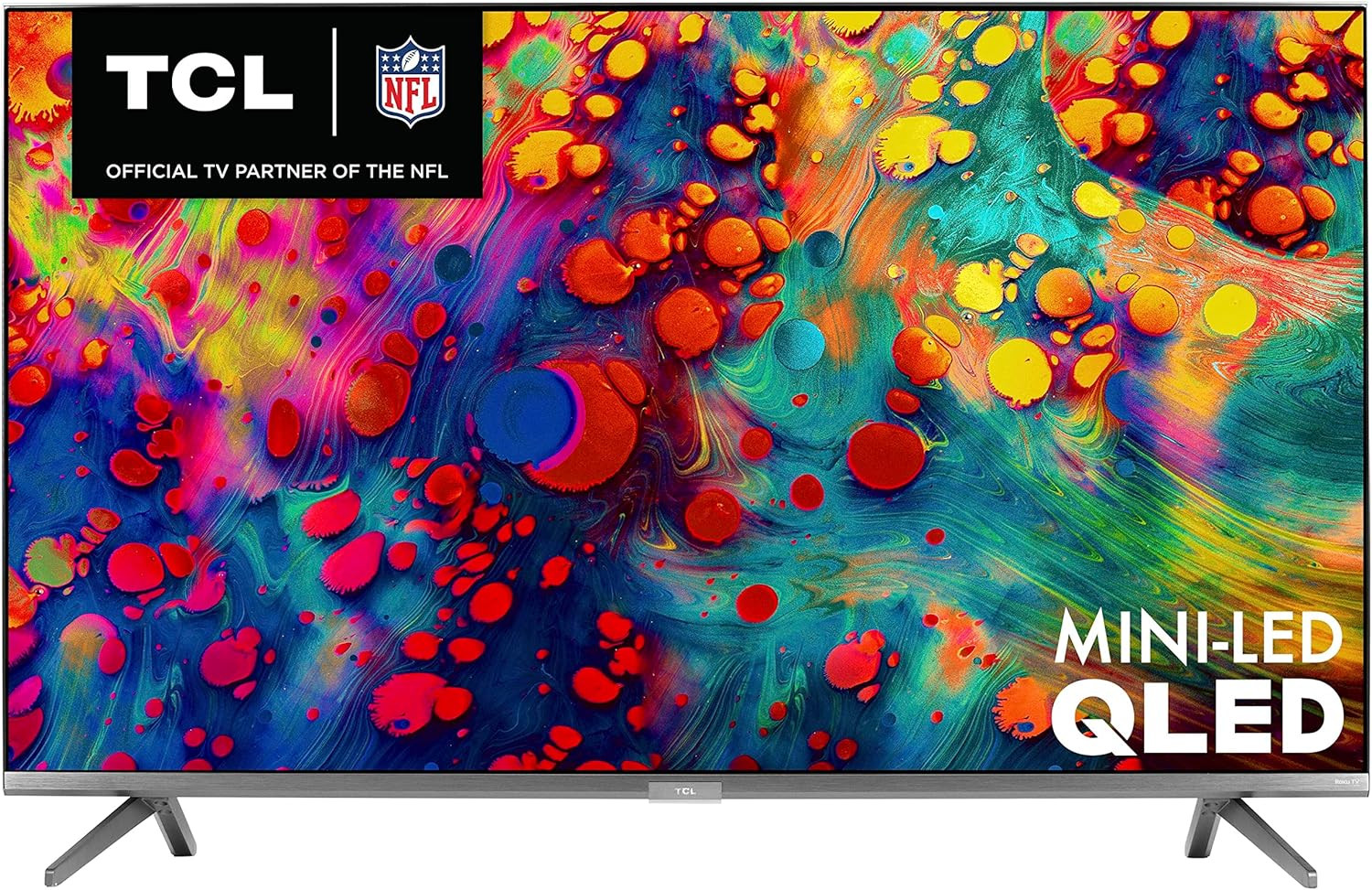 TCL 6-Series R635 65-Inch 4K QLED TV với công nghệ QLED, độ tương phản cao, HDR và nhiều ứng dụng giải trí, mang đến trải nghiệm xem phim tuyệt vời.