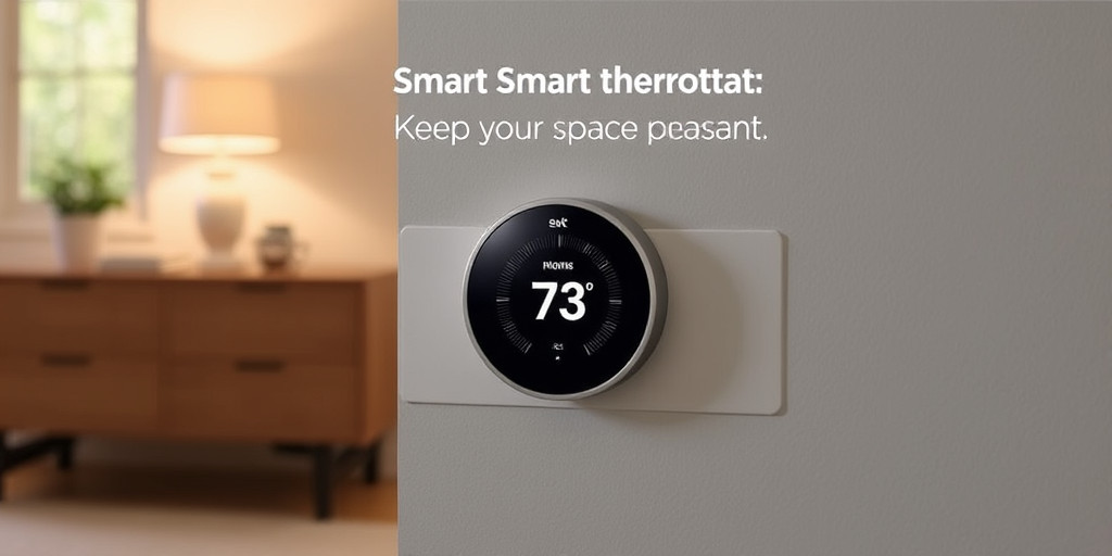 Thermostat thông minh: Giữ cho không gian của bạn luôn dễ chịu
