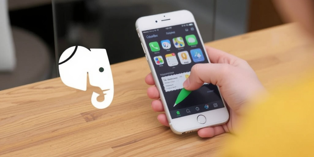 Ứng dụng ghi chú Evernote giúp quản lý thông tin dễ dàng và hiệu quả.