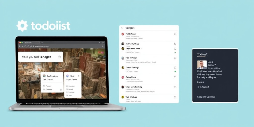 Ứng dụng quản lý công việc Todoist giúp sắp xếp nhiệm vụ khoa học và hiệu quả.